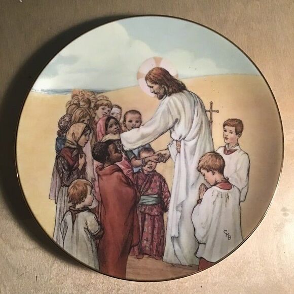 Cicely Mary Barker Collection Plate 1990 All People that on Earth Do Dwell - Picture 1 of 4